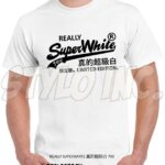 REALLY SUPERWHITE 真的超級白 700 Meme Parody Cotton Dri-Fit Shirt (Copy)