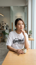 REALLY SUPERWHITE 真的超級白 700 Meme Parody Cotton Dri-Fit Shirt - Image 10