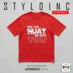 MAY THE HUAT BE WITH YOU Meme Parody Cotton Dri-Fit Shirt