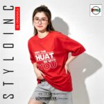 MAY THE HUAT BE WITH YOU Meme Parody Cotton Dri-Fit Shirt - Image 9