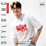 MAY THE HUAT BE WITH YOU Meme Parody Cotton Dri-Fit Shirt - Image 15