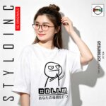 #DLLM あなたの母親を打つ Meme Parody Cotton Dri-Fit Shirt - Image 6