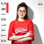 REAL SUPERMOM Meme Parody Cotton Dri-Fit Shirt - Image 12